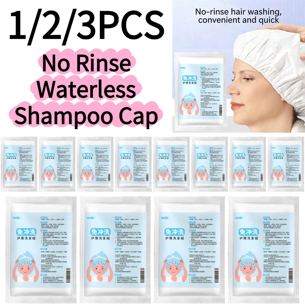 Hair Care Tonic - No Rinse Waterless Shampoo Cap Disposable
