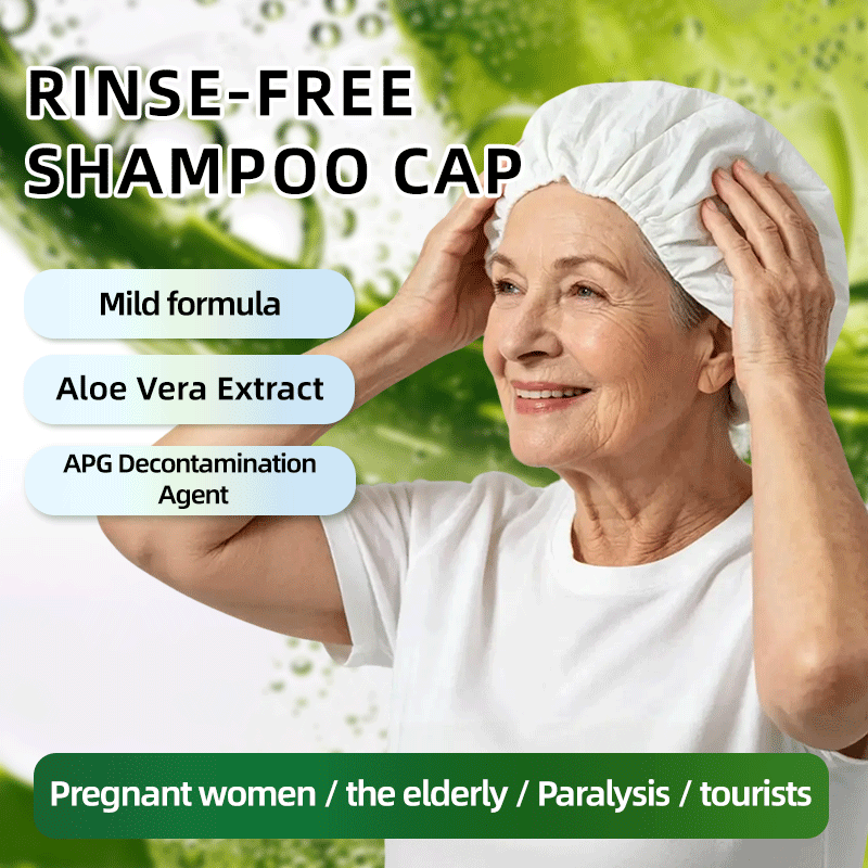 Hair Care Tonic - Disposable Waterless Shampoo Cap Aloe Vera