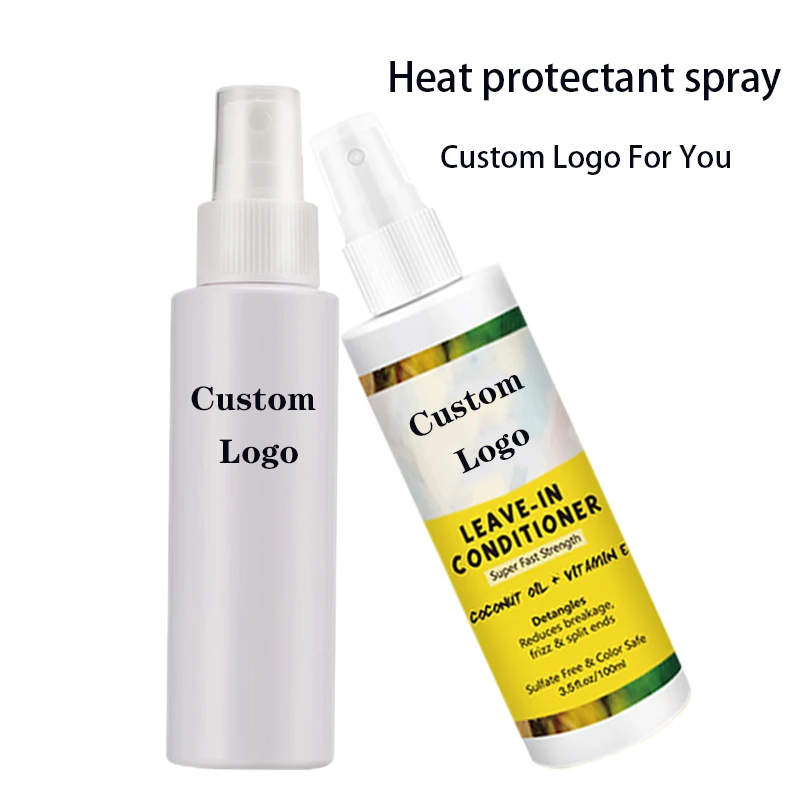Hair Care Logo - Custom Logo 100Ml Heat Protect Hair