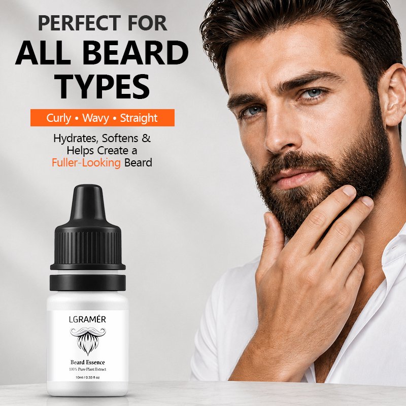 Hair Care Nature - Men's Beard Growth Serum Nourish Facial