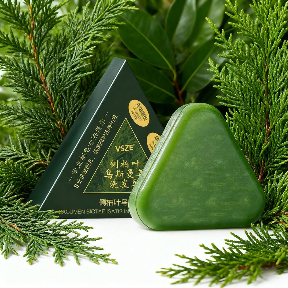 Hair Care Elseve - Usman Grass & Platycladus Shampoo Bar
