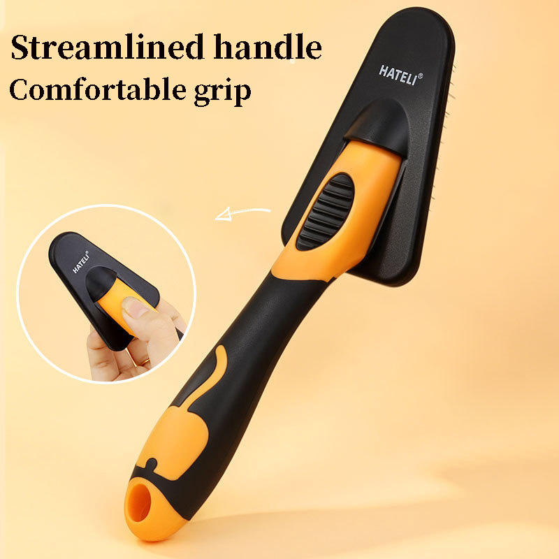 Cat Brush Pet Hair Remover Sta - Bamboo Hair Brush ulasan dan harga