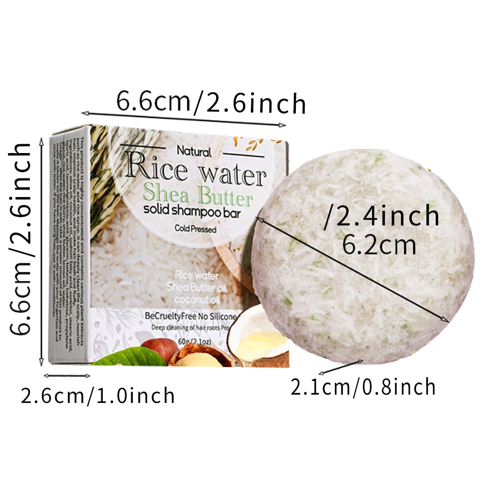 XF 60g Rice Shampoo Bar 100% N - Hair Care Elseve ulasan dan harga