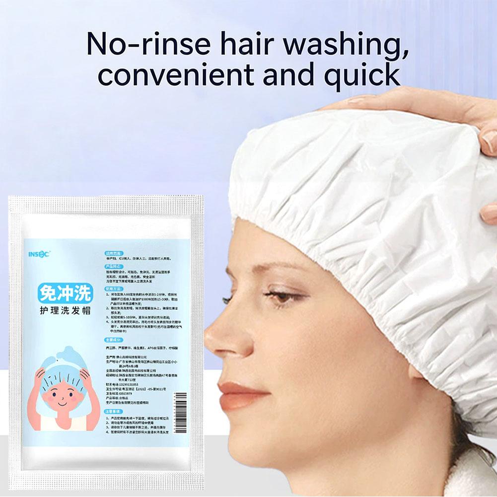 No Rinse Waterless Shampoo Cap - Hair Care Tonic ulasan dan harga