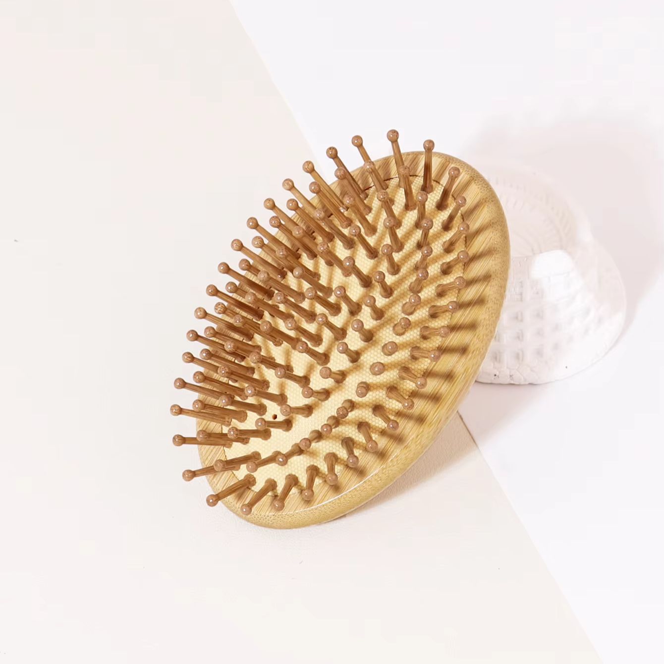 1pc Bamboo Brush Anti-Static A - Bamboo Hair Brush ulasan dan harga