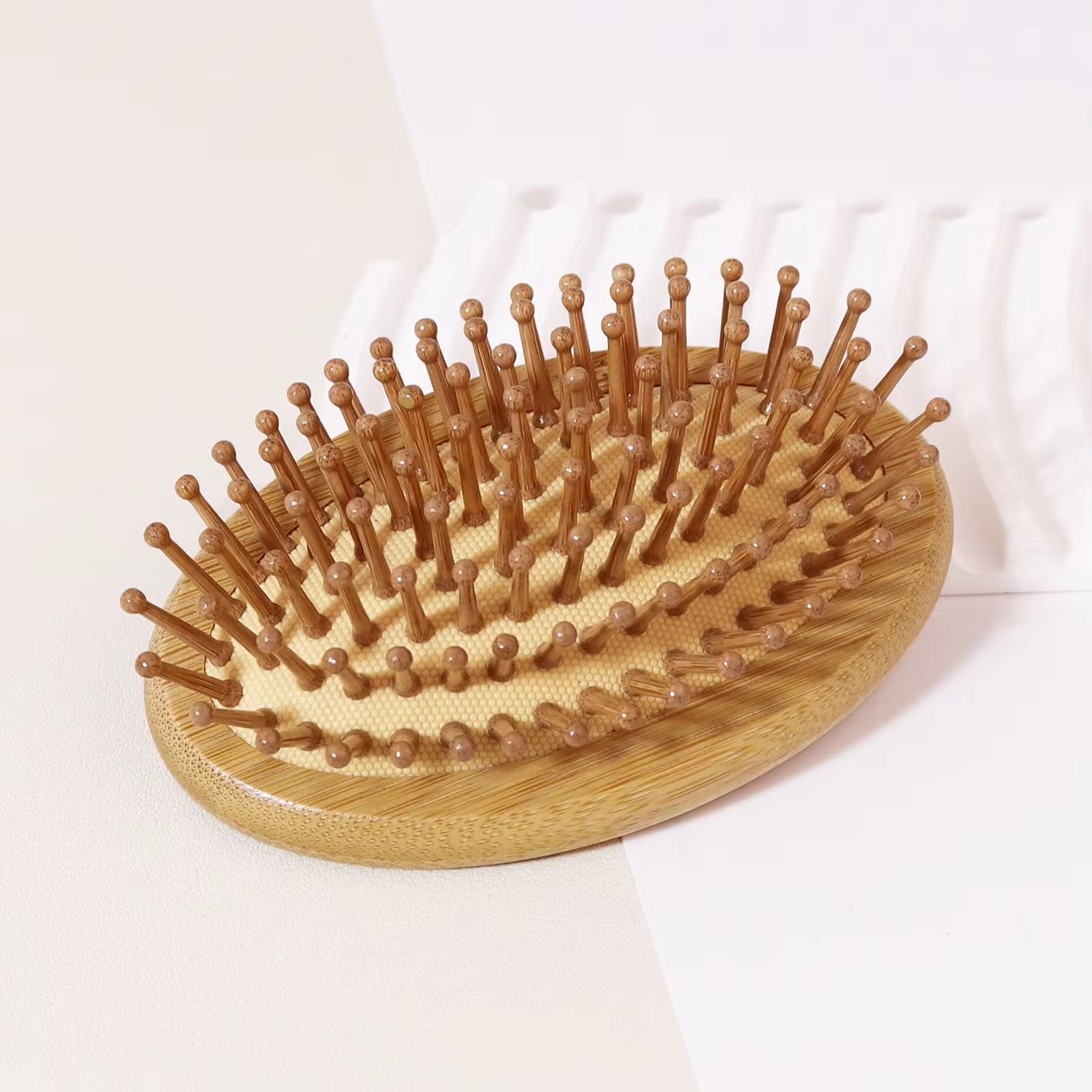 1pc Bamboo Brush Anti-Static A - Bamboo Hair Brush ulasan dan harga
