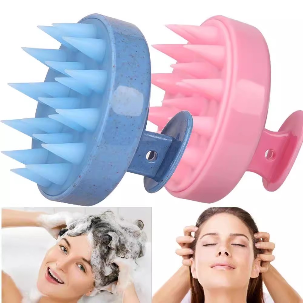 Silicone Shampoo Brush Head Sc - Hair Care China ulasan dan harga