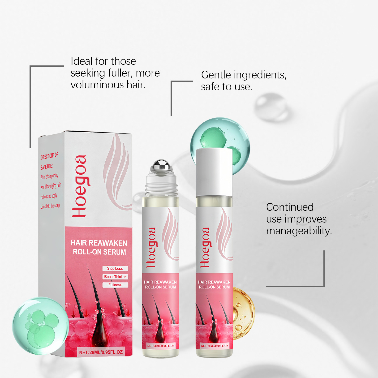 Hair Nourishing Serum Repair H - Hair Care Hair Serum ulasan dan harga