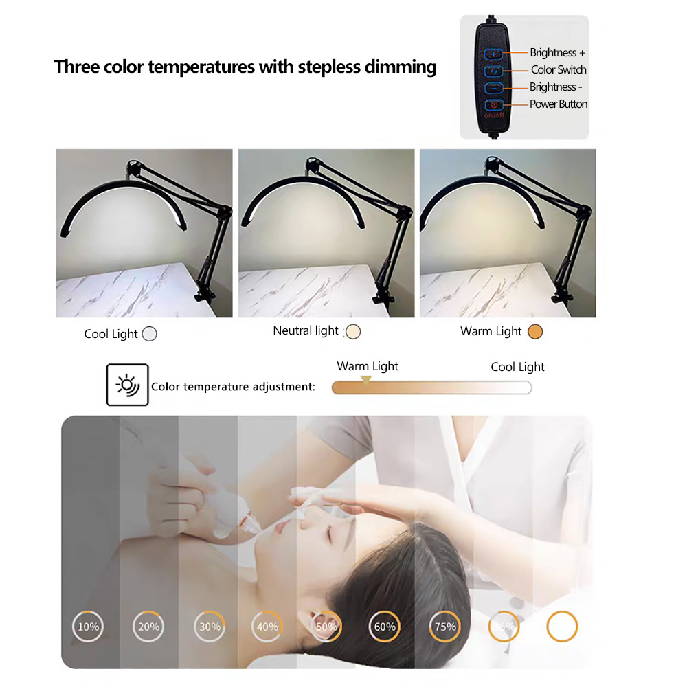 Clamp-on Fill Light Adjustable - Hair Care Daily ulasan dan harga