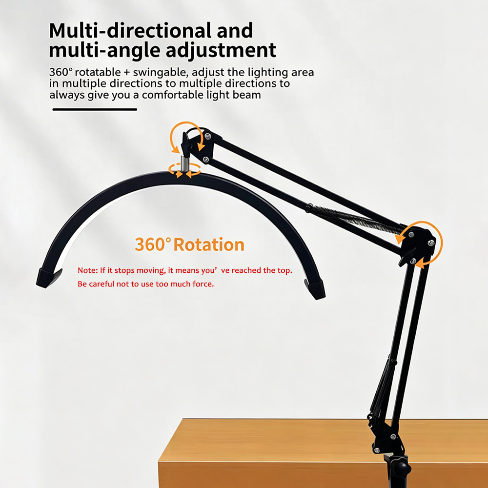 Clamp-on Fill Light Adjustable - Hair Care Daily ulasan dan harga