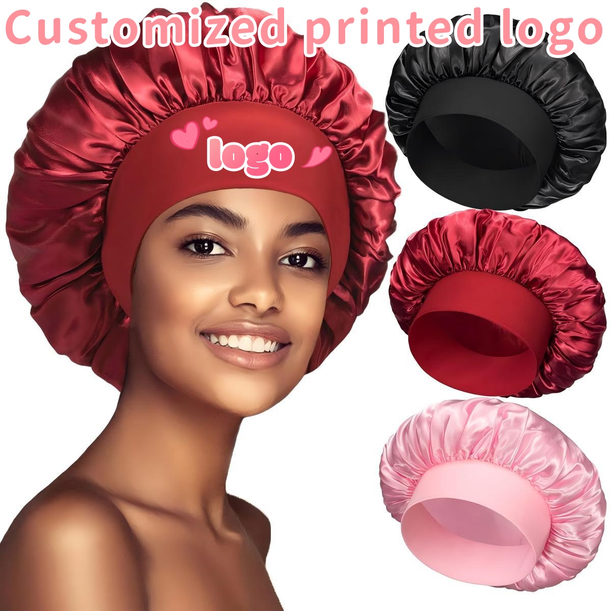 Customized Printed Logo New Wo - Hair Care Logo ulasan dan harga