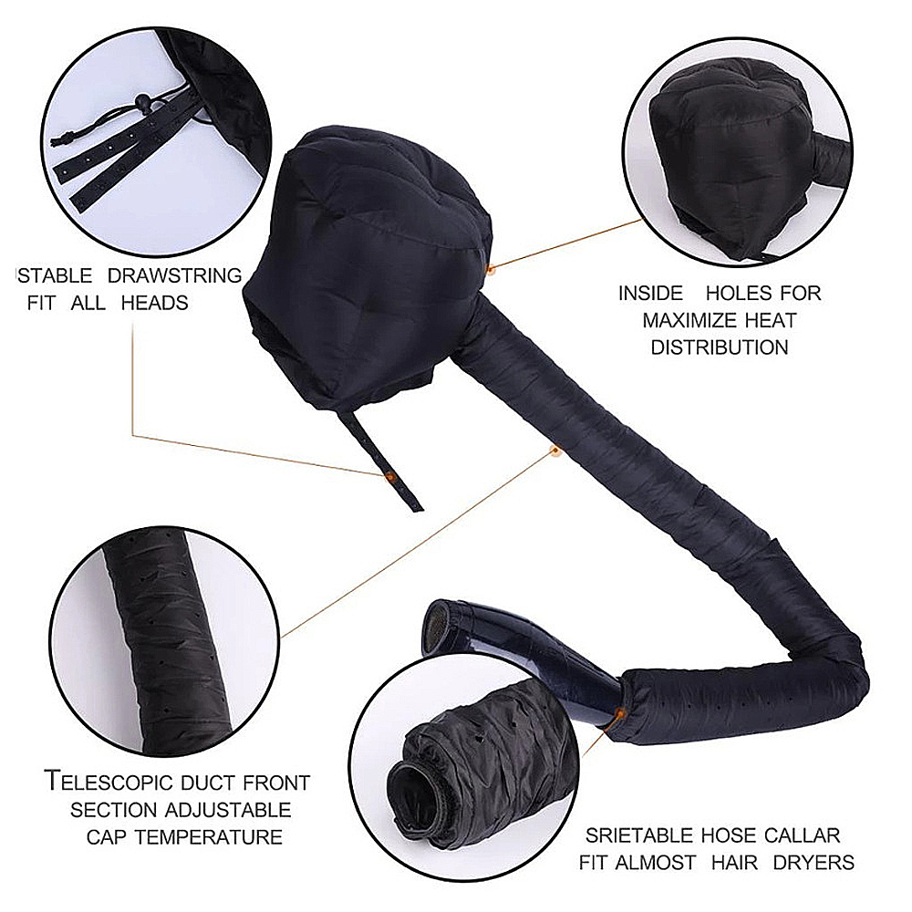 Hair Dryer Steamer Cap Reusabl - Hair Care In Salon ulasan dan harga