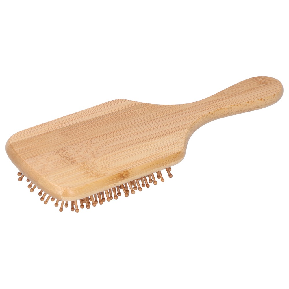 Gentle Bamboo Hairbrush Bamboo - Bamboo Hair Brush ulasan dan harga