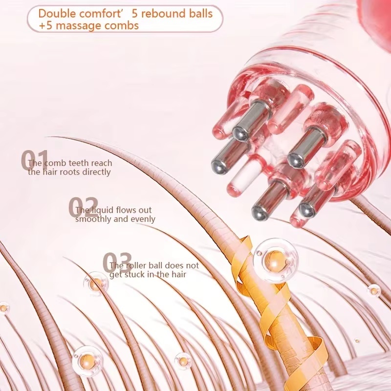 3Pcs Scalp Hair Oil Applicator - Hair Care Tonic ulasan dan harga