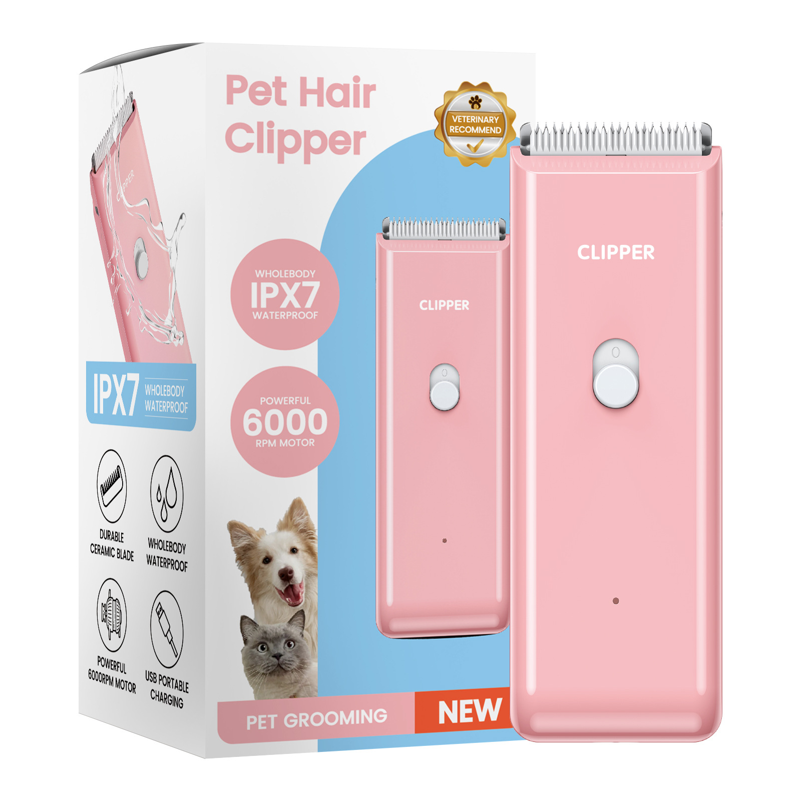 Fear-Free Grooming! waterproof - Hair Care Logo ulasan dan harga