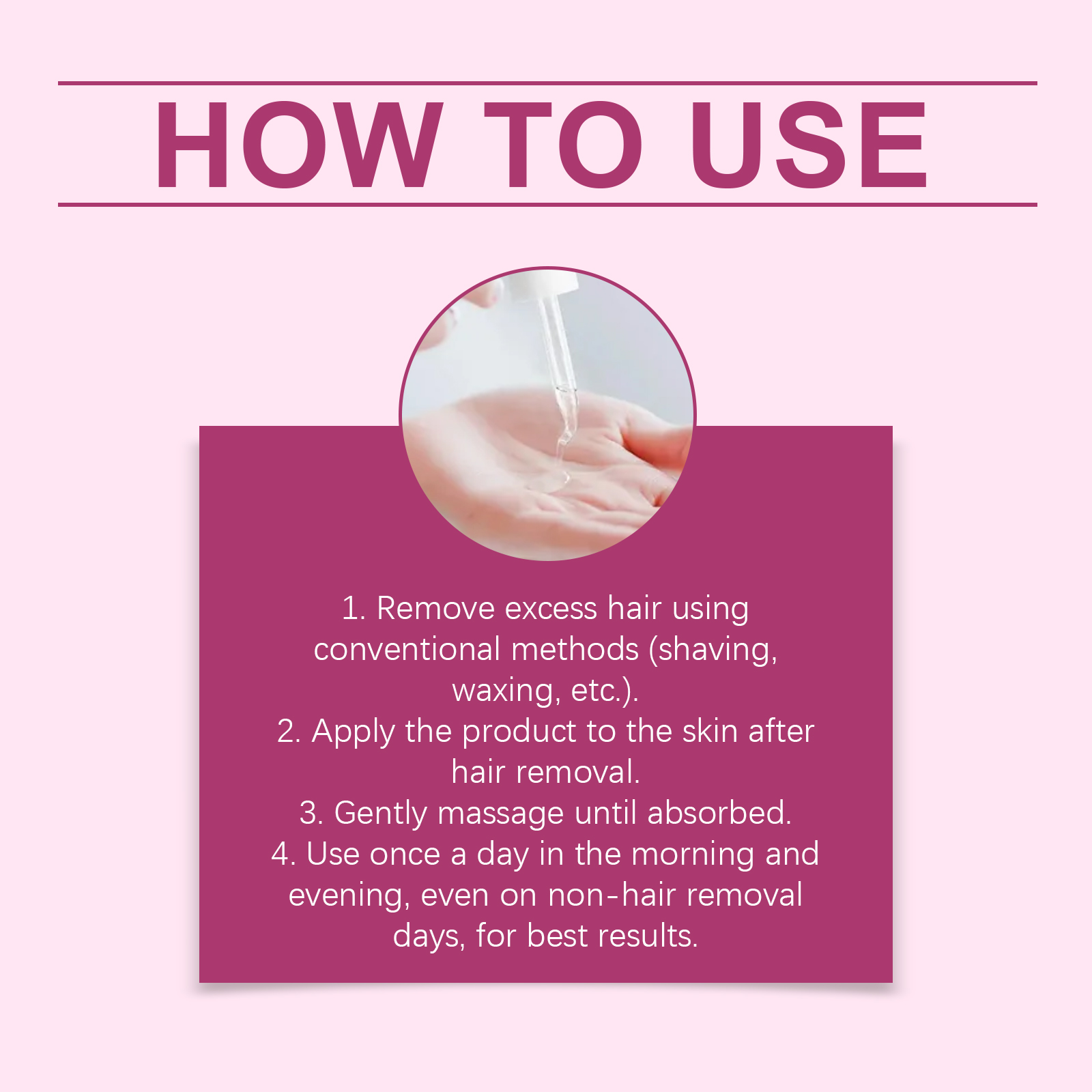Hair Removal Care Oil - Gentle - Hair Care Daily ulasan dan harga