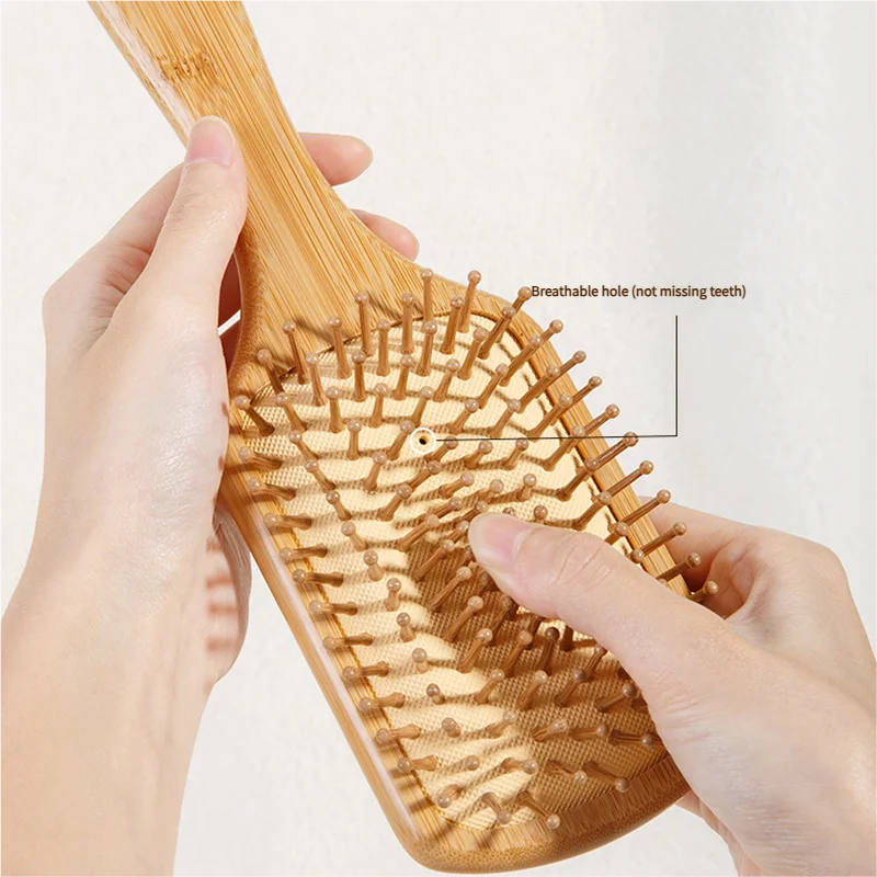 Bamboo Hair Brush Women Stylin - Bamboo Hair Brush ulasan dan harga