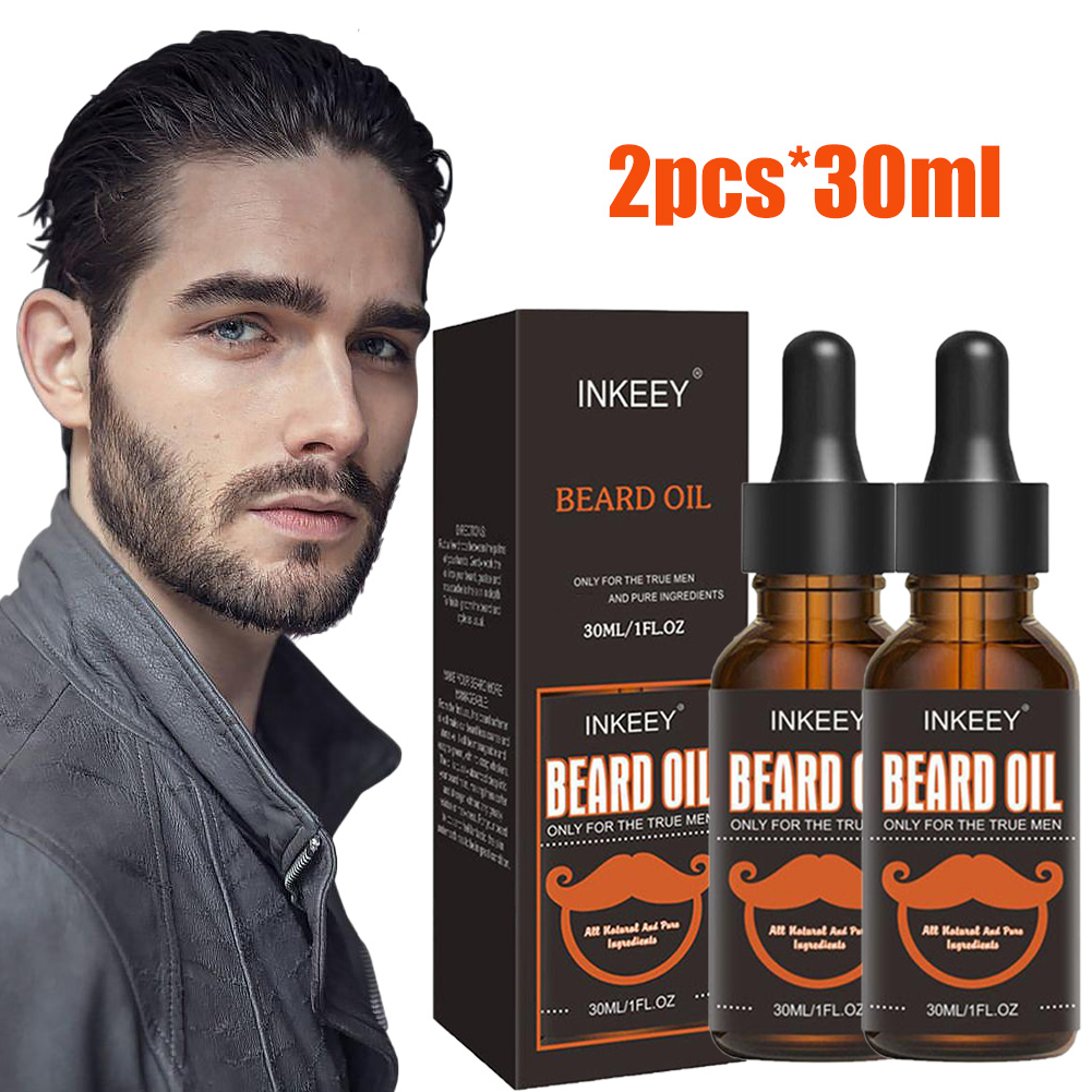 2PCS Beard Care Oil For Men Na - Hair Care Nature ulasan dan harga