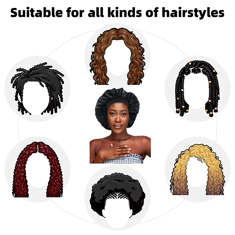 2PCS/LOT Women's Satin Solid B - Hair Care China ulasan dan harga