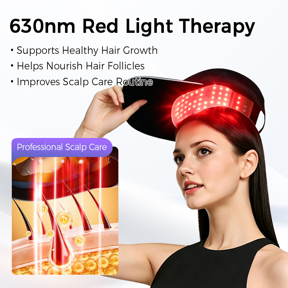 LED Hair Growth Cap Red Blue L - Hair Care Elseve ulasan dan harga