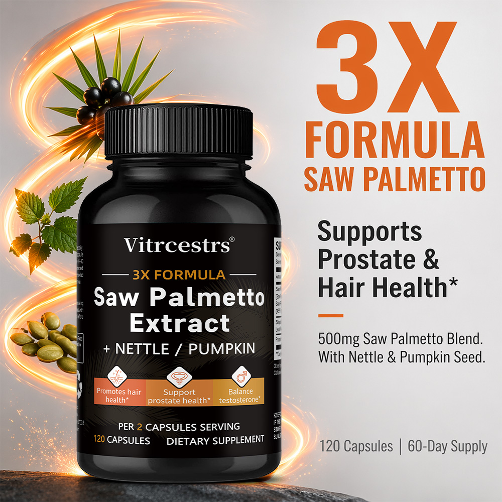 Men's Saw Palmetto Complex Cap - Hair Care Daily ulasan dan harga