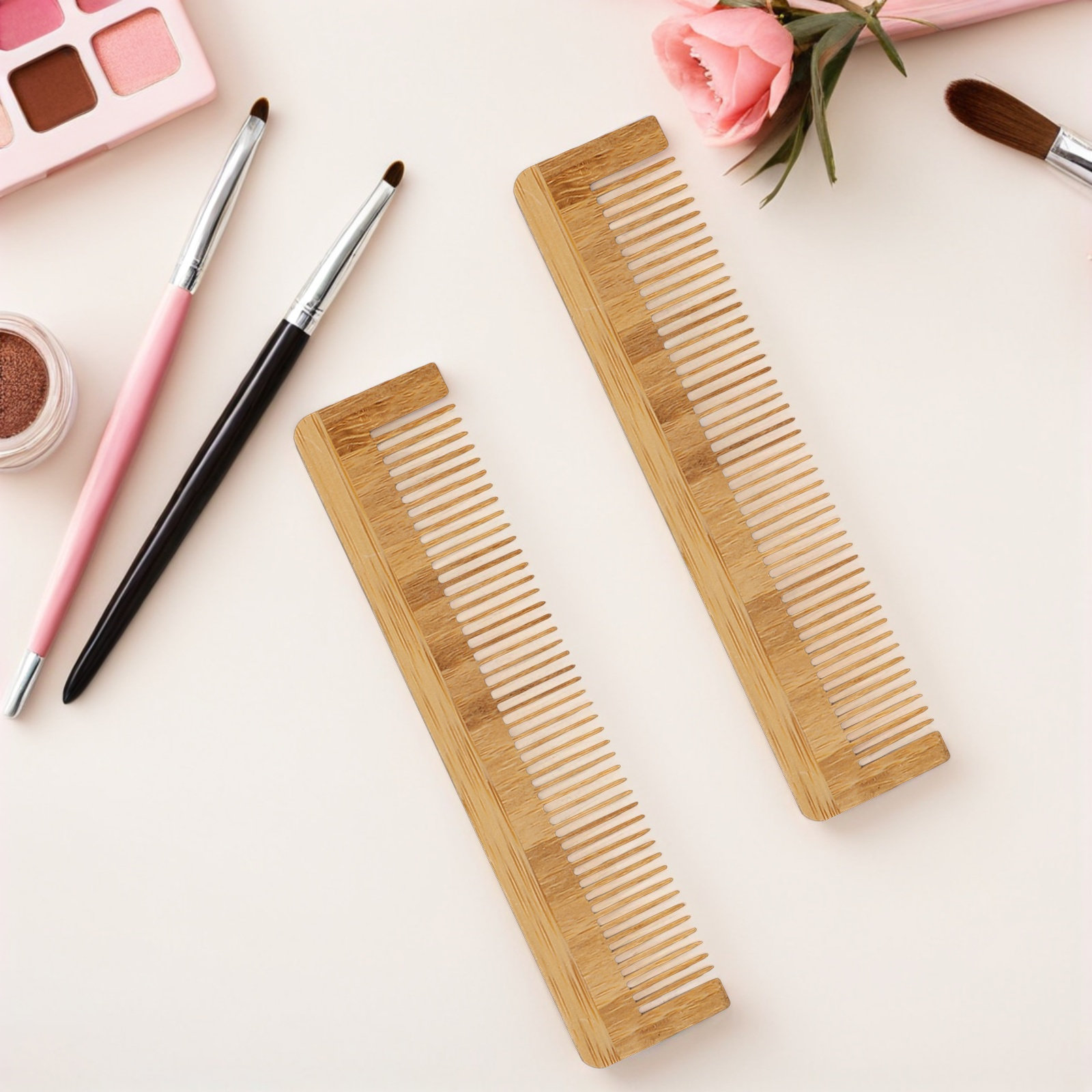 12 pcs Hair Brush Comb Tool Be - Bamboo Hair Brush ulasan dan harga